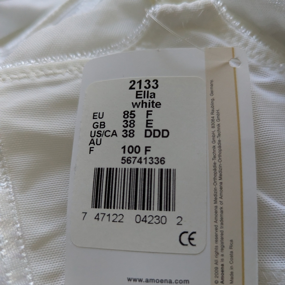 Ladies Amoena Mastectomy Bra - Picture 3 of 4